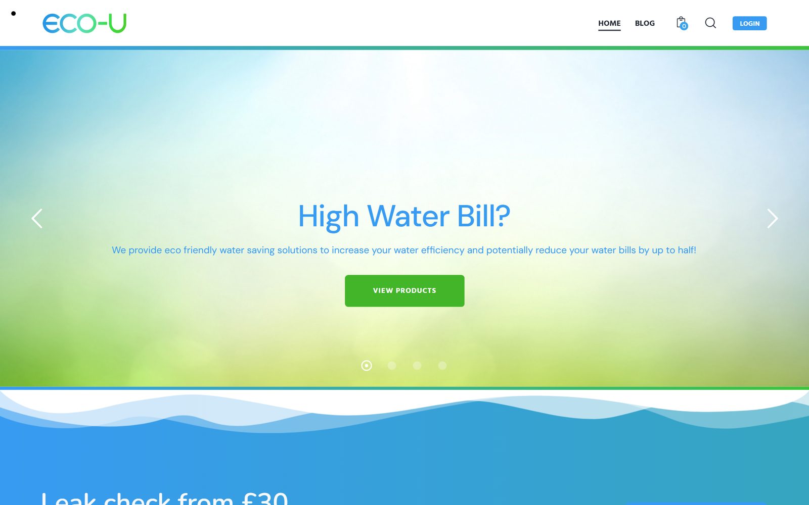 ECO-U website today