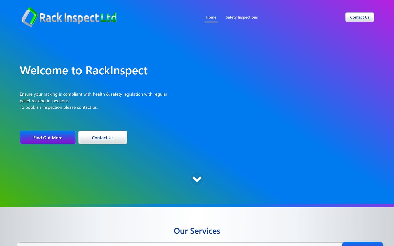 RackInspect on a desktop screen
